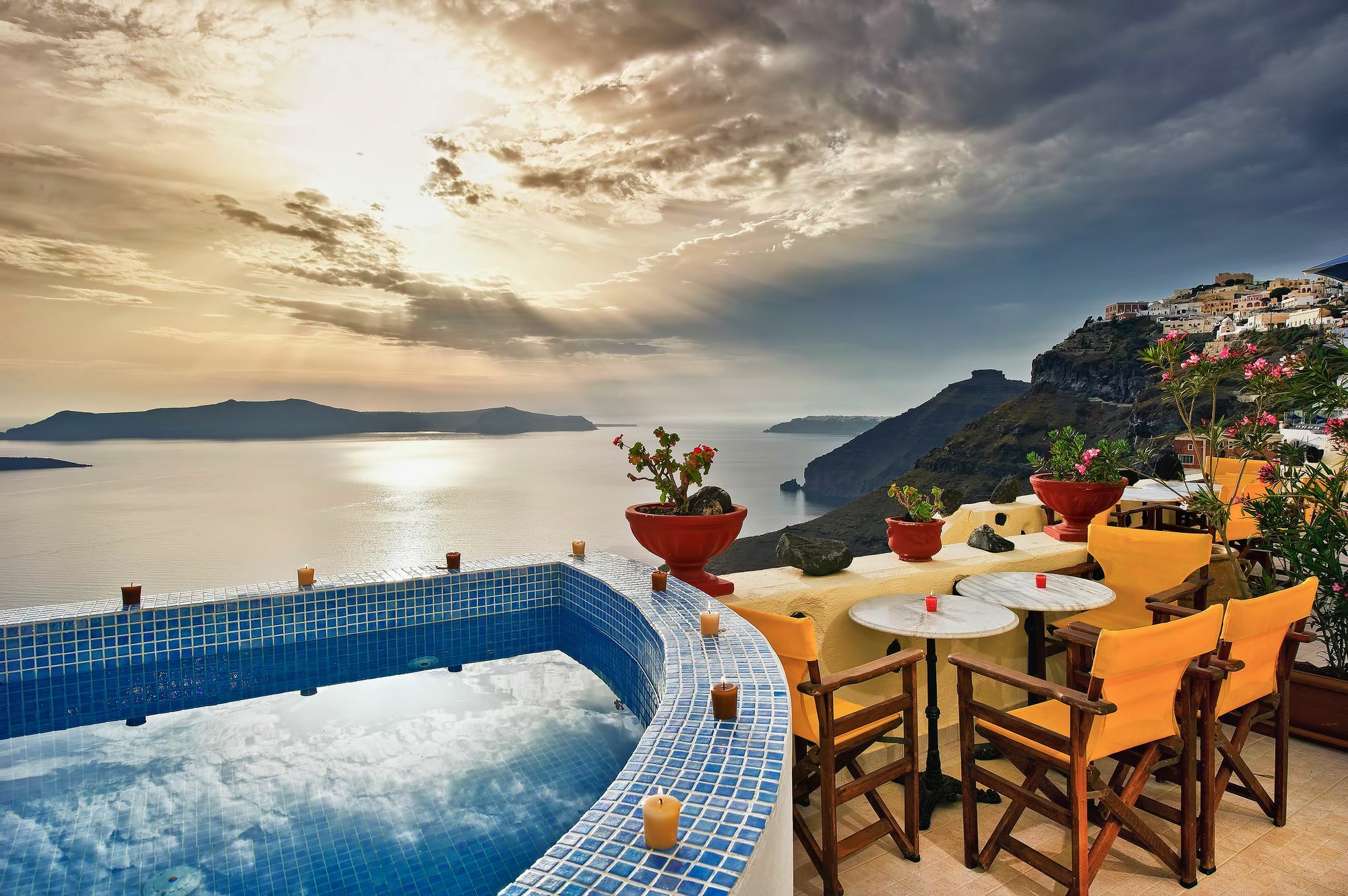 Iriana Suites Fira  Exteriér fotografie